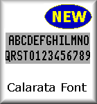 GI Calarata Font Amiga